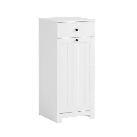 Bathroom Laundry Basket Storage Cabinet, BZR21-W