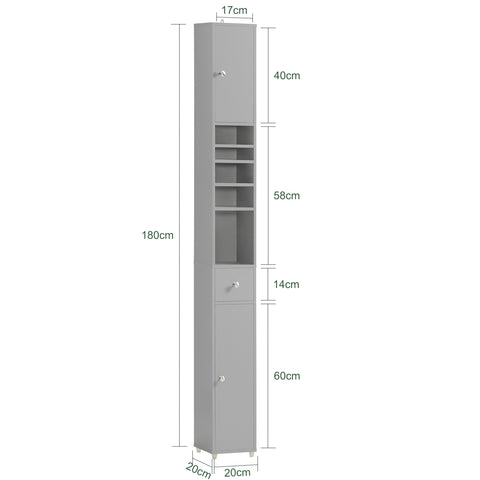 Bathroom Cabinet Bathroom Tall Cabinet, BZR34-HG
