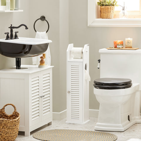 Bathroom Toilet Paper Roll Holder, BZR49-W