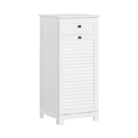 Bathroom Laundry Basket Storage Cabinet, BZR73-W