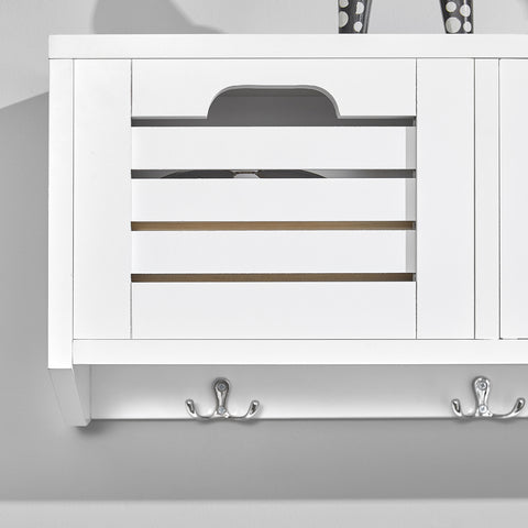 Wall Coat Rack Wall Shelf Rack, FHK19-W
