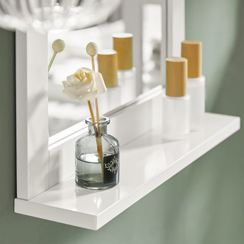Wall Mounted Bathroom Mirror with Shelf, FRG129-W