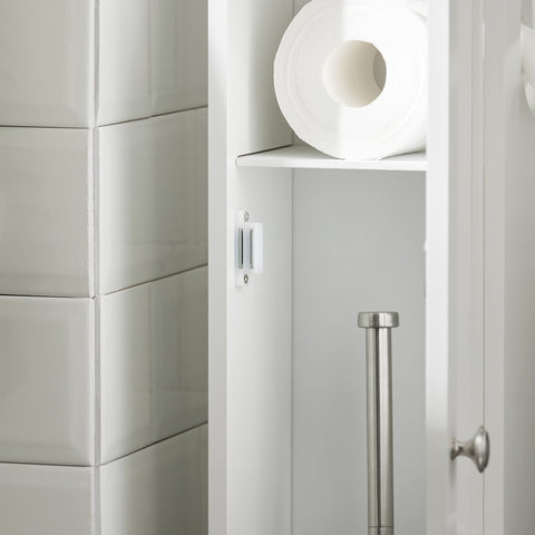 Bathroom Toilet Paper Roll Holder, FRG135-W