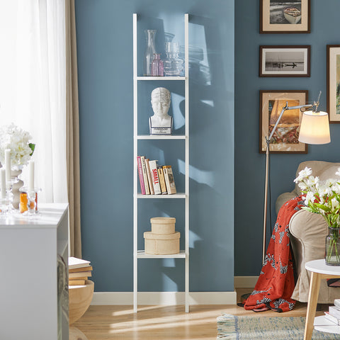 Modern 4 Tiers Display Storage Wood Wall Shelf, FRG15-W