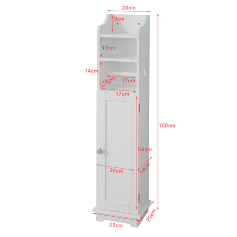 Bathroom Toilet Paper Storage Cabinet, FRG177-W