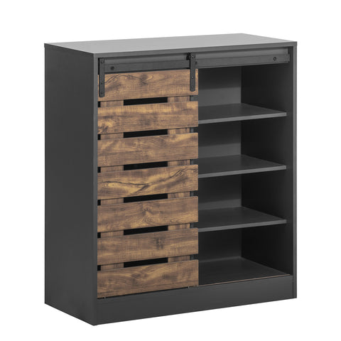 Hallway Storage Cabinet with Sliding Door, FSB65-HG