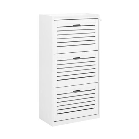 3-Drawers Shoe Cabinet, FSR108-W
