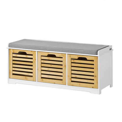 3 Drawers Storage Bench, FSR23-WN