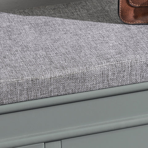2 Flip-Drawers Shoe Bench, FSR64-HG