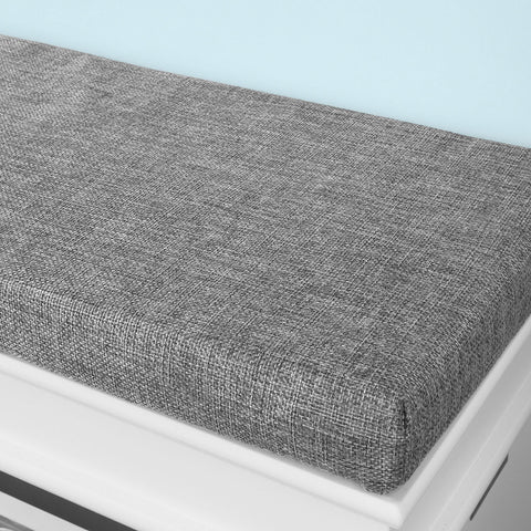 2 Flip-Drawers Shoe Bench, FSR64-W
