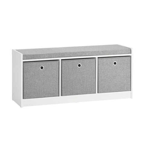 3 Baskets Storage Bench, FSR65-DG