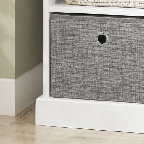 3 Baskets & 2 Shelvs Storage Bench, FSR67-HG