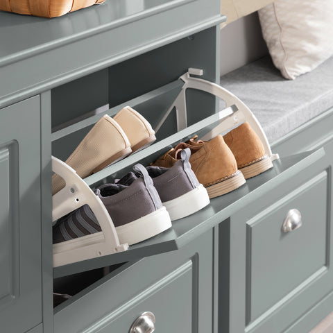 4 Flip Drawers Shoe Cabinet, FSR79-HG