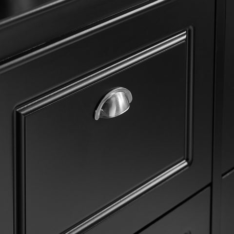 4 Flip Drawers Shoe Cabinet, FSR79-SCH