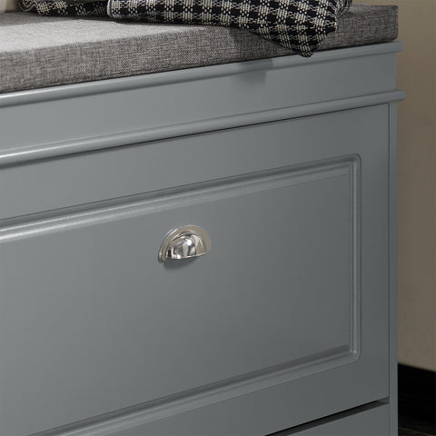 1 Flip-Drawer Shoe Bench, FSR82-K-HG