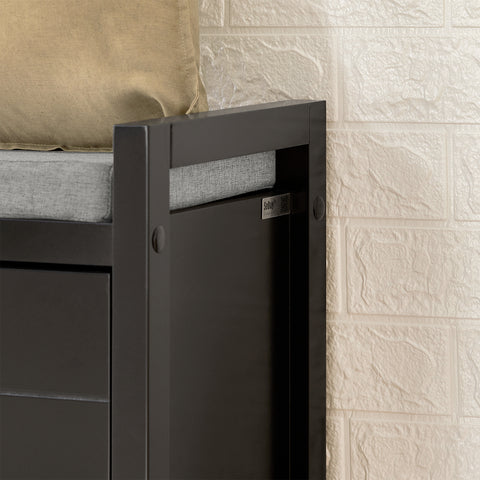 1 Flip-Door Storage Bench, FSR97-SCH