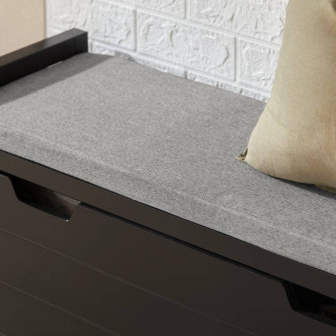 1 Flip-Door Storage Bench, FSR97-SCH