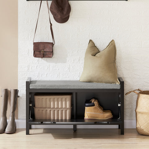 1 Flip-Door Storage Bench, FSR97-SCH