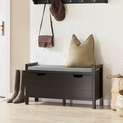 1 Flip-Door Storage Bench, FSR97-SCH