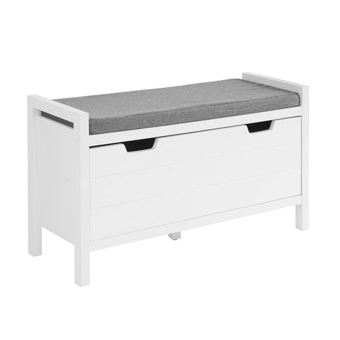 1 Flip-Door Storage Bench, FSR97-W