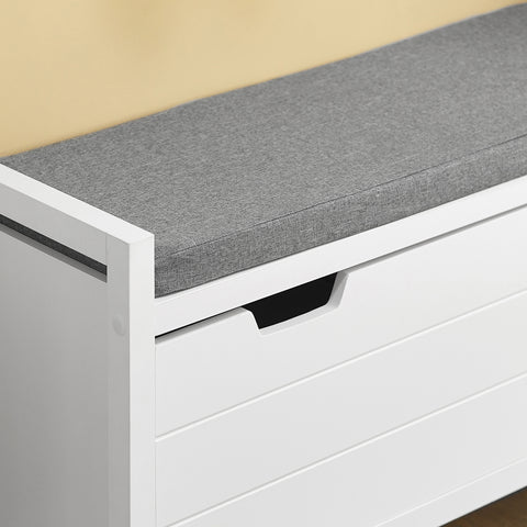 1 Flip-Door Storage Bench, FSR97-W