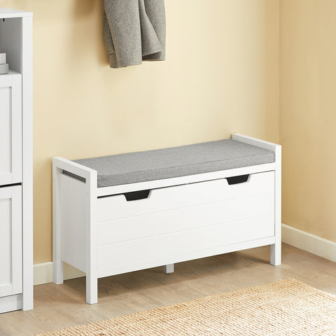 1 Flip-Door Storage Bench, FSR97-W