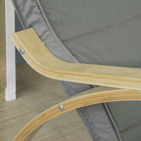 Rocking Chair Recliner with Footrest, FST16-DG