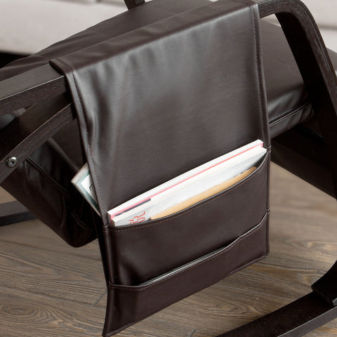 Rocking Chair with Adjustable Footrest, FST20-BR