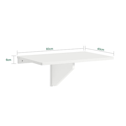 Wall-Mounted Drop-Leaf Folding Desk, FWT03-W