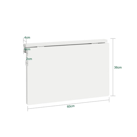 Wall-Mounted Drop-Leaf Folding Desk, FWT03-W