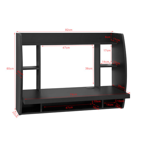 Wall-mounted Home Office Table Desk, FWT18-SCH
