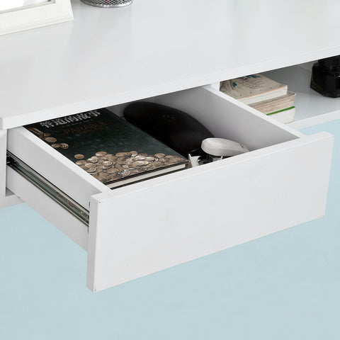 Wall-mounted Computer Desk with Drawer, FWT30-W