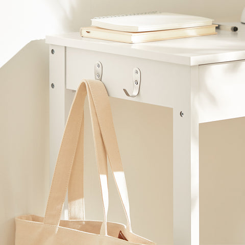Computer Desk with Drawer & Hook, FWT43-W