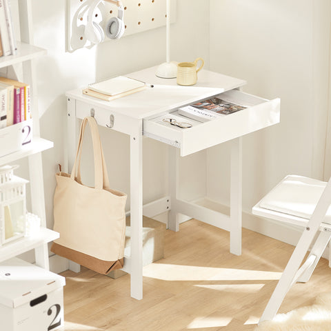 Computer Desk with Drawer & Hook, FWT43-W