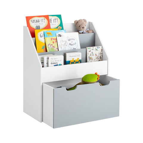 Children Bookcase Book Shelf on Wheels, KMB17-HG