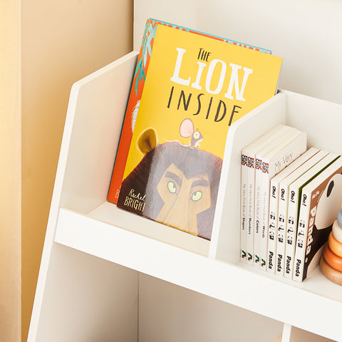 Children Bookcase Book Shelf, KMB19-W