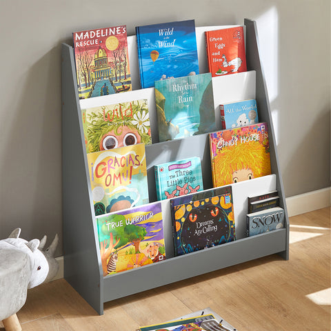 4-Tier Children Bookcase, Book Shelf, KMB32-HG