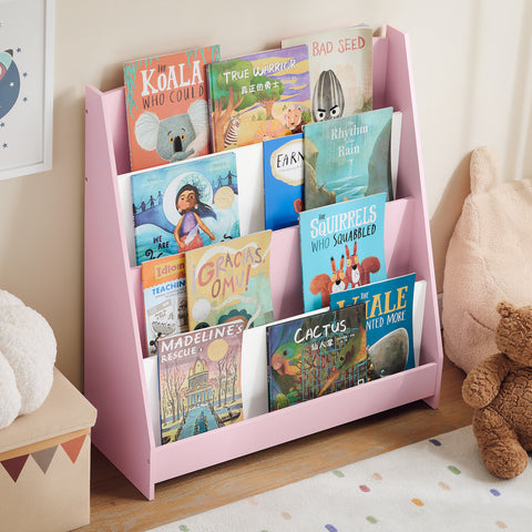 4-Tier Children Bookcase, Book Shelf, KMB32-P