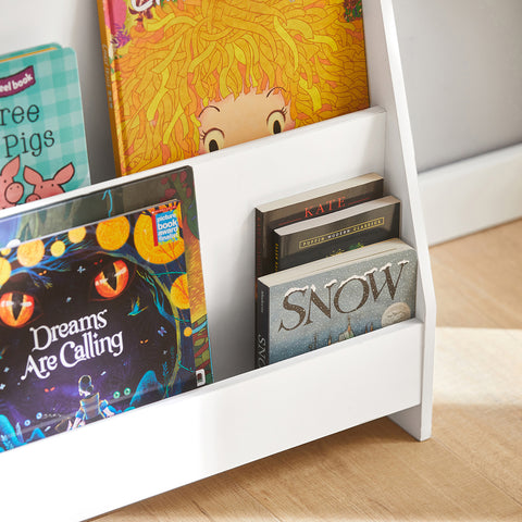 4-Tier Children Bookcase, Book Shelf, KMB32-W