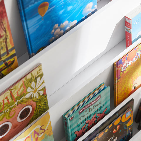 4-Tier Children Bookcase, Book Shelf, KMB32-W