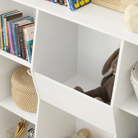 Children Bookcase Book Shelf, KMB55-W