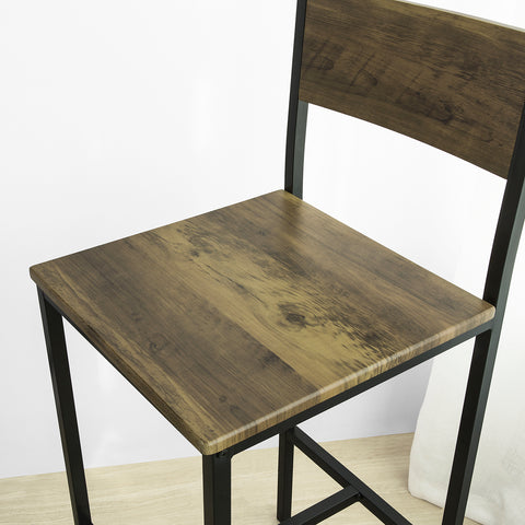 Bar Set-1 Bar Table and 2 Chairs, 3 Pieces Dining Set, OGT03-XL