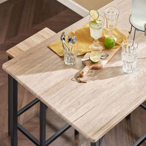 Bar Set-1 Bar Table and 4 Stools, Dining Set, OGT11-N